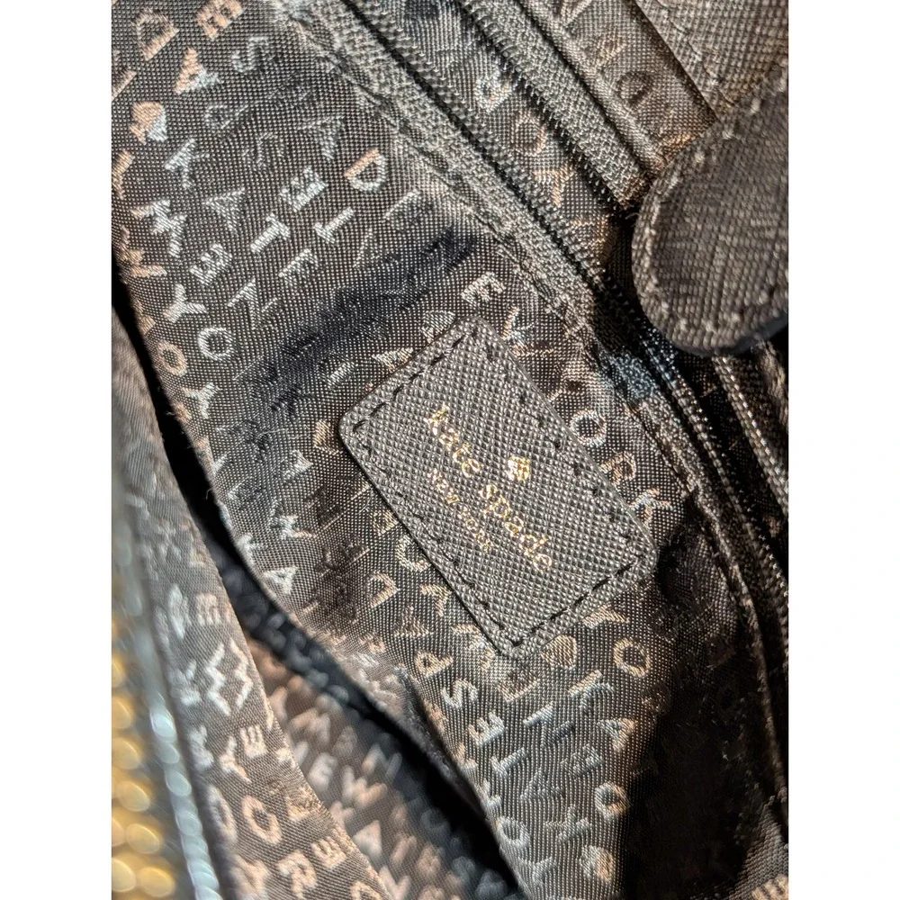 Kate Spade New York Cove Street Provence Satchel WKRU2790 Black‎ Leather